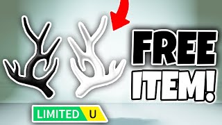 (FREE LIMITED) How To Get BLACK AND WHITE ANTLERS In Every Second You get +1 Walkspeed!! (ROBLOX)