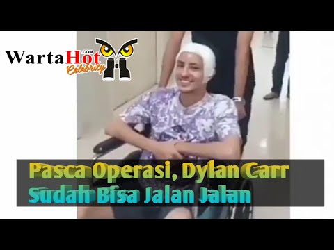 Senyum Dylan Carr Saat Hirup Udara Segar