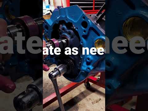 How to install a camshaft - 350 SBC