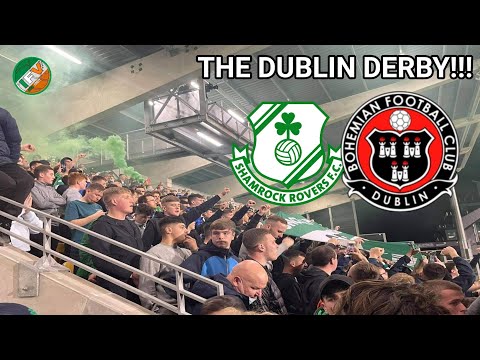 Shamrock Rovers 1-1 Bohemian FC - THE DUBLIN DERBY - Matchday Vlog & Match Review