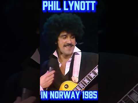 PHIL LYNOTT of THIN LIZZY: Struggling with the Norwegian language             #thinlizzyshorts