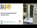 Acoustic Properties Of Sheep Wool