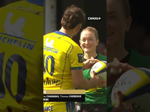 Hollie Davidson est devenue la première femme à arbitrer un match de Top 14 😍#rugby #sports