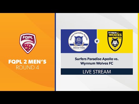 FQPL 2 Men's R4 - Surfers Paradise Apollo vs. Wynnum Wolves FC