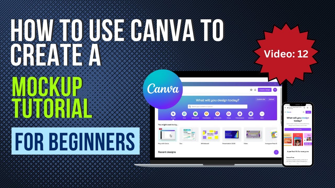 How To Use Canva To Create A Mockup: Tutorial For Beginners