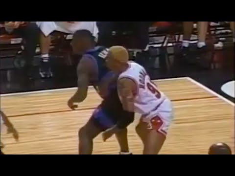 Dennis Rodman vs Shawn Kemp Highlights (11/15/1997)