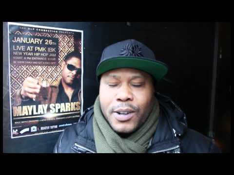 Maylay Sparks Drop For "Kazich' @ Pepermint, Zagreb Feb 2, 2012.