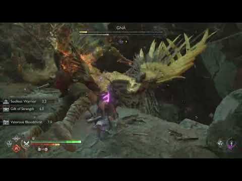 God of War Ragnarök Queen Gna failed no damage run