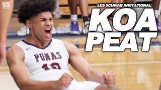 Koa Peat at Les Schwab Invitational - Full Highlights