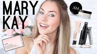 TRYING MARY KAY SKINCARE & MAKEUP!