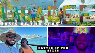 Columbus Cove Got Crowded | Chill Day in Labadee | Battle Of the Sexes | Day 3 on Oasis of the Seas