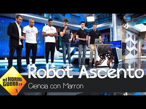 El robot Ascento deja sin palabras a Roberto Carlos y Júlio Baptista - El Hormiguero 3.0