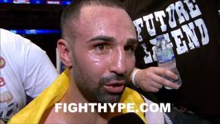 PAULIE MALIGNAGGI EAGER FOR ADRIEN BRONER REMATCH; SAYS A MAN WILL HANDLE "UNFINISHED BUSINESS"