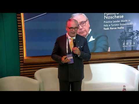 Palmiro Noschese Practice Leader Made in Italy e Turismo Sostenibile, Task Force Italia-10 Sett 2025