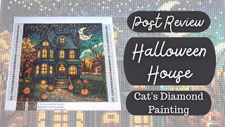 Diamond Painting Post Review | Halloween House | A Fun Snack-Sized Kit From Letistitch