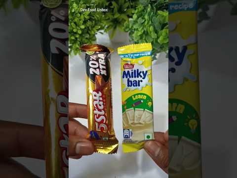 5star and Milkybar Choose One Best Chocolate 🍫 #shorts #viral