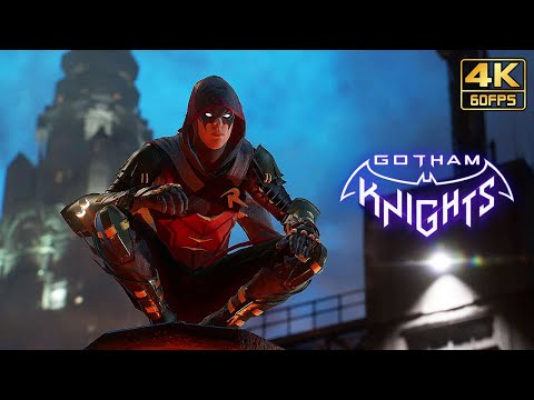 GOTHAM KNIGHTS - ROBIN Gameplay Trailer @ 4K 60ᶠᵖˢ ✔