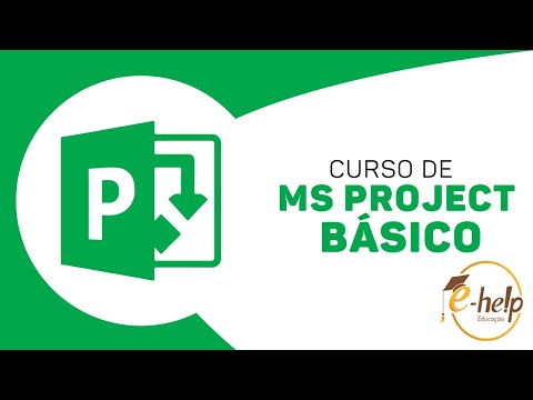 Aula 01 - Conhecendo o Ambiente do MS PROJECT