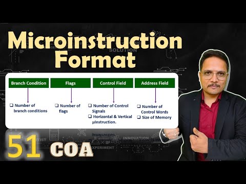 Microinstruction Format in Computer Organization Architecture