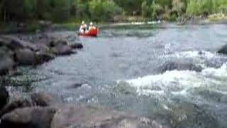 preview picture of video 'WhiteWater Canoeing on Madawaska Ontario 2007'