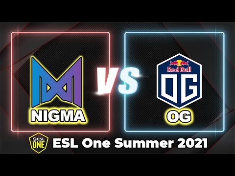 [ DOTA 2 LIVE ] NIGMA VS OG | ESL One Summer 2021 English Cast