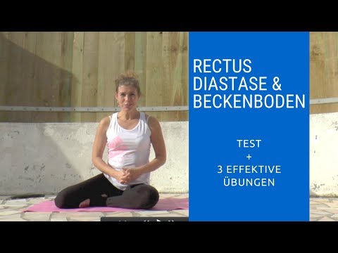 Rectus Diastase testen & Die 3 besten Übungen