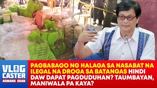 Pagbaba ng halaga sa nasabat na Ilegal na droga sa Batangas dulot nanaman ba ng korapsyon?!