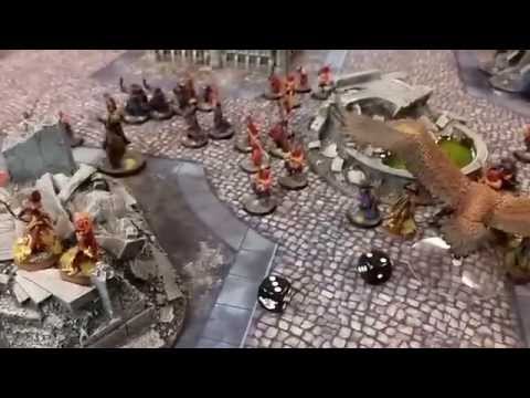LOTR / Hobbit Battle Report 02: Radagast's Alliance vs. Haradrim 600 pts.