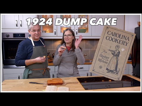 History Of The Dump Cake - 1924 Dump Cake Recipe - Not Your Mom's Dump Cake...