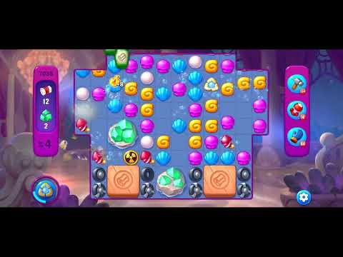 Fishdom Super Hard level 7036 no boosters フィッシュダム