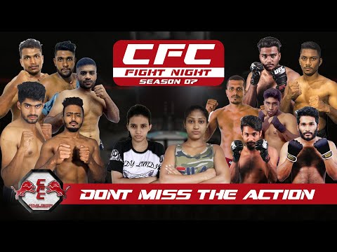 🔴 LIVE | CFC Fight Night Season 07 | MMA Sri Lanka