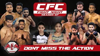 🔴 LIVE | CFC Fight Night Season 07 | MMA Sri Lanka