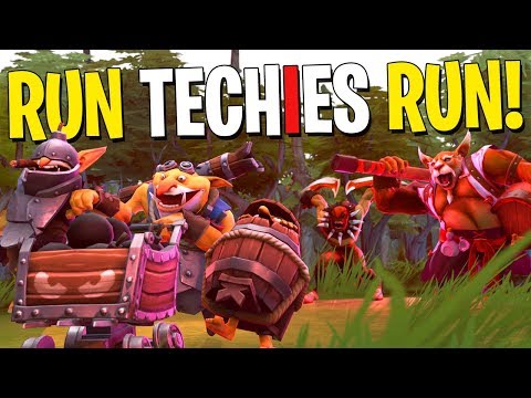 Run Techies RUN! - DotA 2