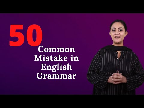 50 Common Mistake in English Grammar | Fix Your English Grammar Mistakes Now | Learn English Grammar