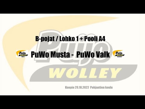 PuWo Musta - PuWo Valkoinen 29.10.2022