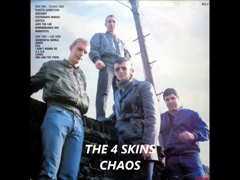 THE 4 SKINS - Chaos (Live 1982)