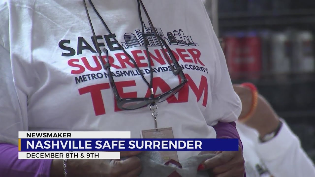 Newsmaker: Safe Surrender gives Nashvillians chance to resolve warrants