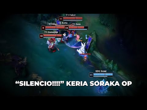 Keria's Soraka Takes Down Scout | T1 Keria