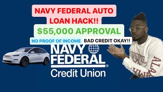 How to get preapproved for a Navy Federal auto loan in 2023!!! (How I got approved for $55k)