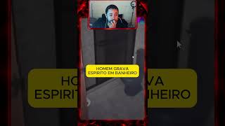 ESPIRITO GRAVADO EM BANHEIRO DE CASA... #paranormal #assombração