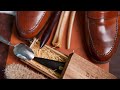 Smoothing Creases in Shell Cordovan | The Tools Deer Bones