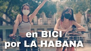 Montando bicicleta por LA HABANA / Cubanas de paseo por La Habana 🚴