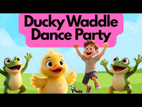 Ducky Waddle Dance Party: Join the Quack & Dance Adventure! | Fun Dance Song for Kids