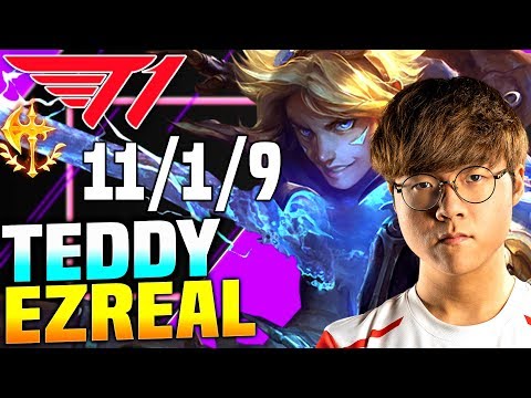 SKT T1 TEDDY PICKS EZREAL ADC! - SKT T1 Teddy Plays Ezreal vs Senna Adc! | Season 2020 KR SoloQ