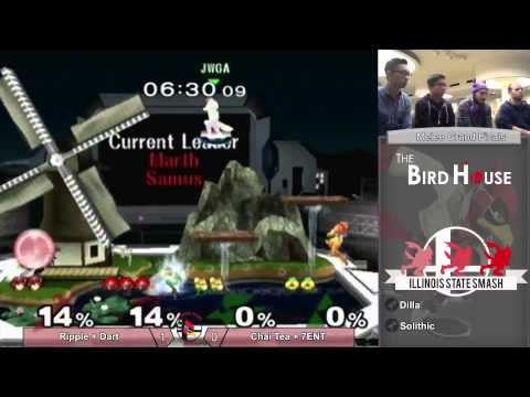 Ripple/Dart! (Red) vs. ChaiTea/7ent (Green) - Melee Doubles Grand Finals - The Bird House VI