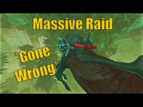 We Were Raiding the FATTEST Base on Arkpoc but then this happened...