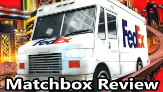 2023 FedEx Express Delivery Truck Matchbox Review The No Swear Gamer
