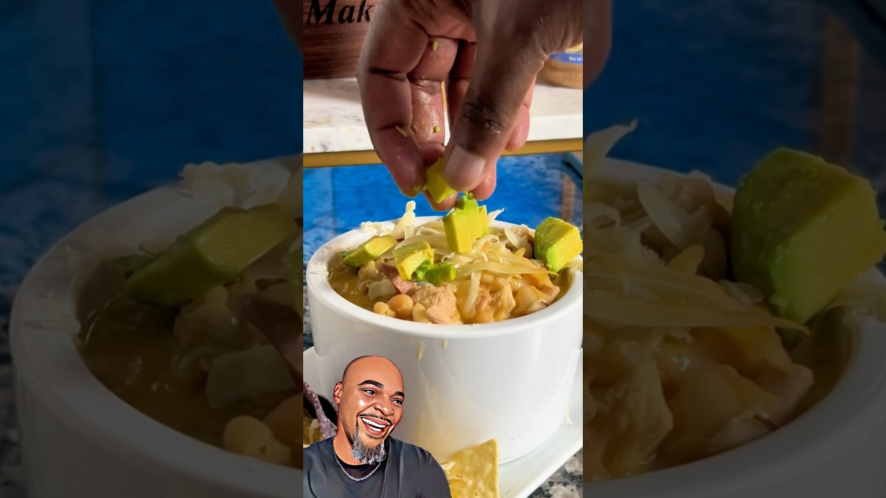 Chicken Chili with White Beans ￼