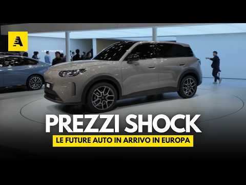 Arrivano in Europa a prezzi mai visti: ecco le nuove auto cinesi che arriveranno in Europa