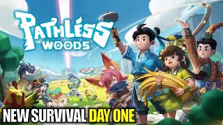 New Open World Crafting Survival Game | Pathless Woods Gameplay | Part 1